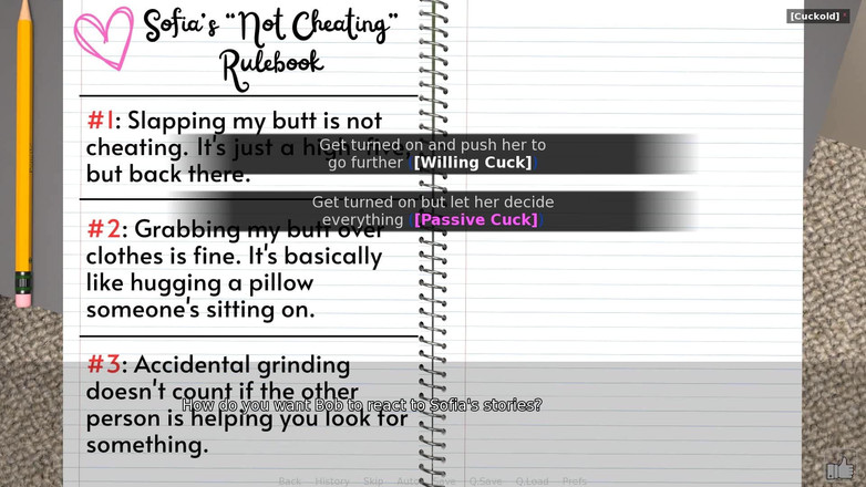 Dirty GamesXxX: Potrivit Sofiei: Cartea regulilor infidele și încornoratul dispus - episodul 2