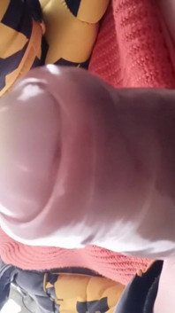 Filling Condom with Cum - Longer Close up Version