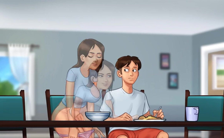 Miss Kitty 2K: Saga letnia - słoik z ciasteczkami - tylko wszystkie sceny seksu - Jennie # 12...