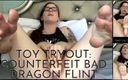 Lily O&#039;Riley : fetish redhead: Toy Tryout: Forjado Bad Dragon Flint