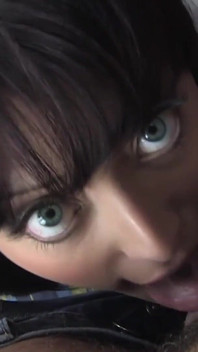Ahegao 침을 흘리는 오럴 광기에 자동차 핑거링