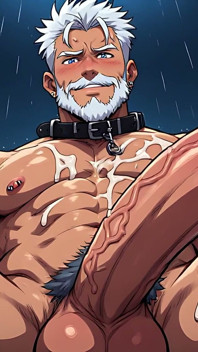 Muscle Hunks Naked Outside Art