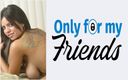 Only for my Friends: Моя дівчина Юрізан Бельтран, брюнетка свиня хоче насолоджуватися секс-іграшками і торкається себе пальцями