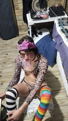 Sisssyl: Curvă efeminată Transsexuală Femboy jucărie anală