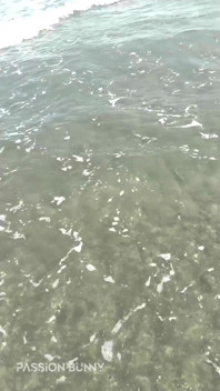 Seksowny Chłód W Bikini Na Tropikalnej Plaży