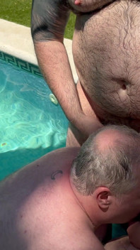 Orgy of Fat Hairy Men Having Sex in a Rural House