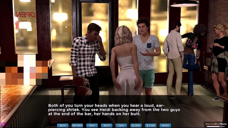 AK.Gamer: Nagi świadek # 4 Jackson i Mona Made Out na kanapie i Got...