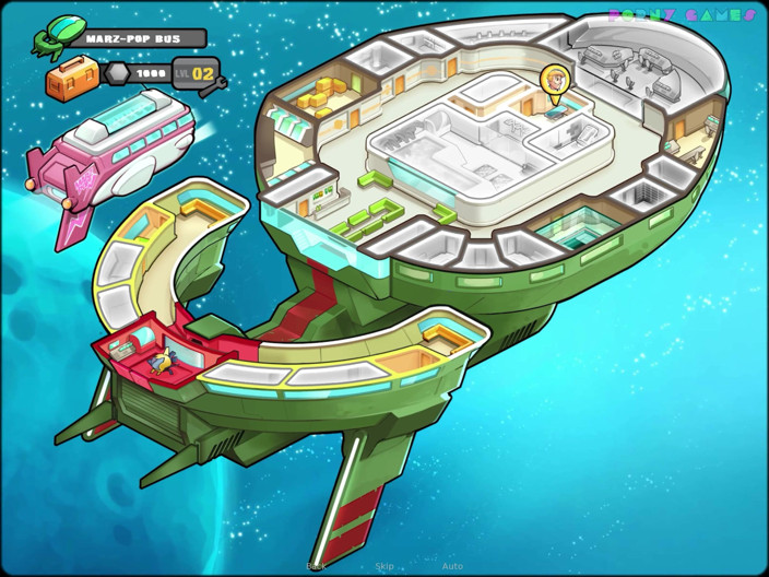 Porny Games: Resgate espacial 8.5 - serviço de massagem sexy