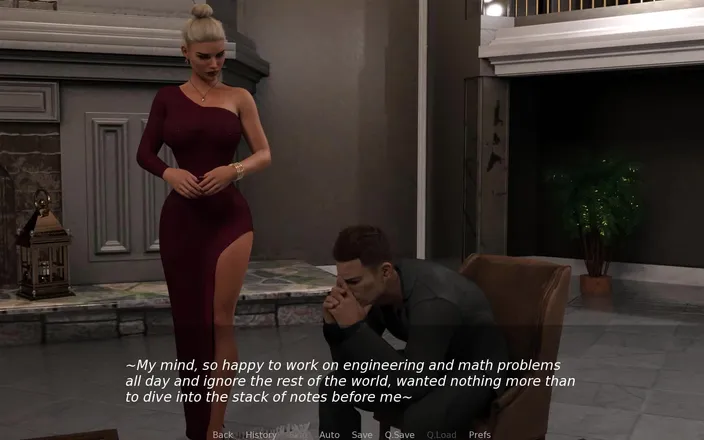 Dirty GamesXxX: Milfylicious: Hot MILF Blows off Her Master's Big Cock - Episode 1
