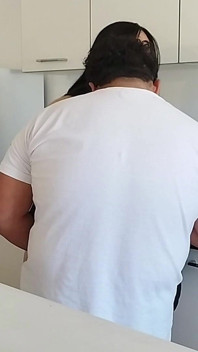 Stepmom Fucked in Kitchen