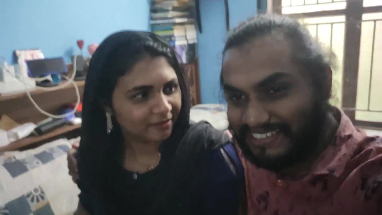 Vaigavarun45: Novia mallu en casa con malayalam talk, mallu pareja habla...