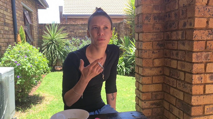 petite-mia: Piss Desperation Wetting My Jeans Outdoors Smoking