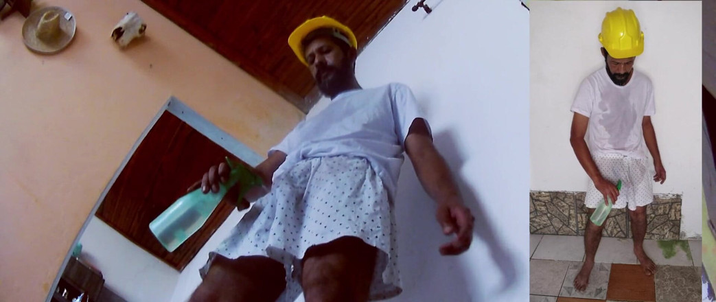 Stink HairyMale: Wetting my Hairy Body