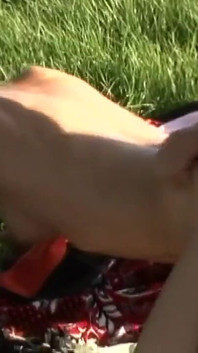 Ellis is a young brunette slut who loves having outdoor sex with her boyfriend