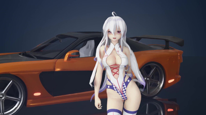 MikuMotion: Due spogliarello e crema al cioccolato; Calze nere; Calze bianche;...