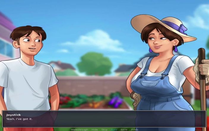 Joystick Cinema: Summertime Saga (pt 41) - Yup She Sells Milk Without a Cow -diane's Route