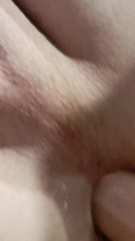 Close up of Me Toying My Tight Little Sissy Hole