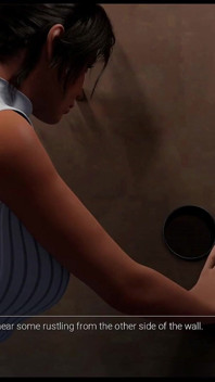 Croft Adventures Gioco Hentai Parodia Ep.5 Lara trova un gloryhole con un grosso cazzo nero!