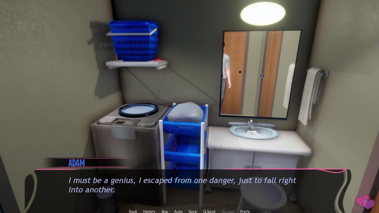 3D Cartoon Porn: Murmur 17 nová dívka Kate Liz macecha Adam vidí sprchu nahá