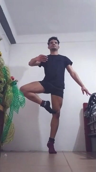 trebol_Jess: Sexy exercises in suspensor and straw at the end