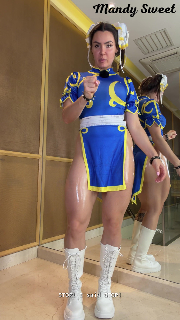 Mandy Sweet studio: Guided Handjob Chun-li! Try Not to Cum, with Countdown!