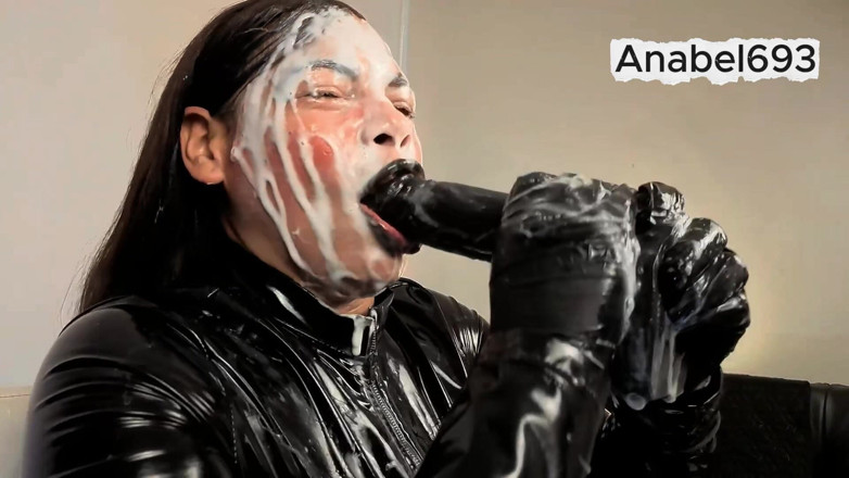 anabel693: A Demon Dressed in Latex, Latex Gloves, a Latex Suit,...
