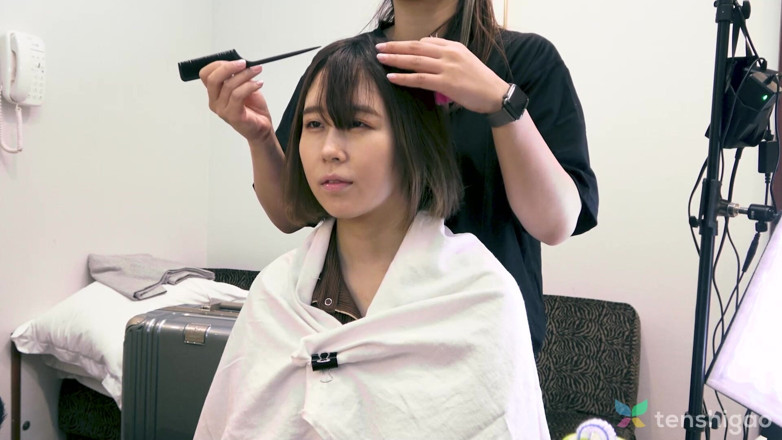 Tenshigao Backstage: Kurumi aoyama dietro le quinte