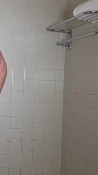 Blonde Redhead Straight Bodybuilder Strips and Shows His Muscles Before Wanking His Big Dick