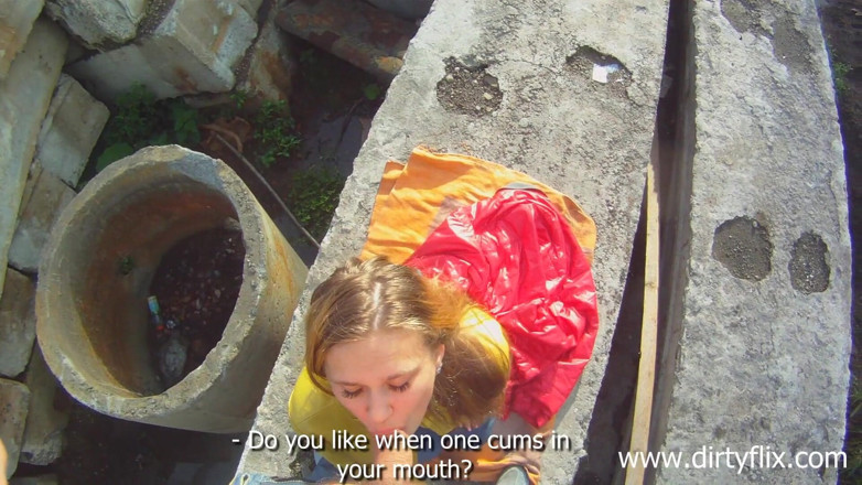 Fucking Glasses: Fucked on a construction site