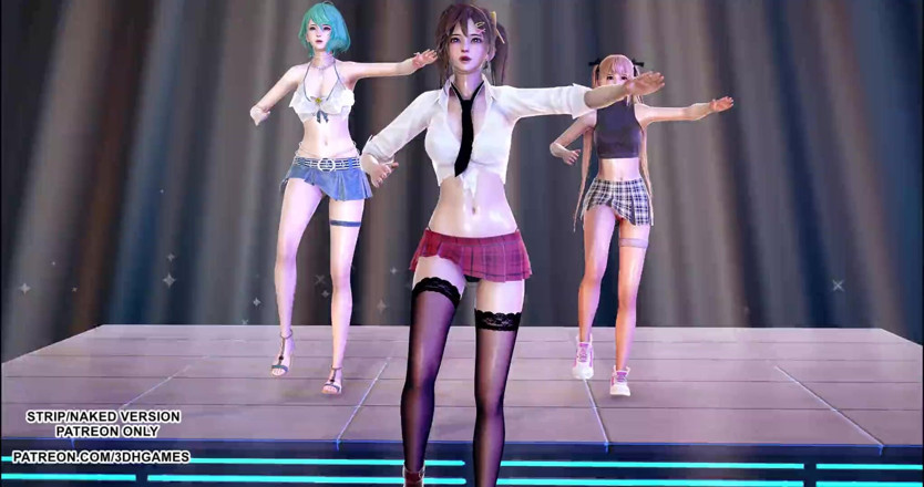 3D-Hentai Games: [mmd] conqueror doa Marie Rose Misaki Tamaki hot dance 4k 60fps