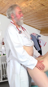 Ginger Teen Kaira Love Fucked by Old Doctor Pavel Terrier