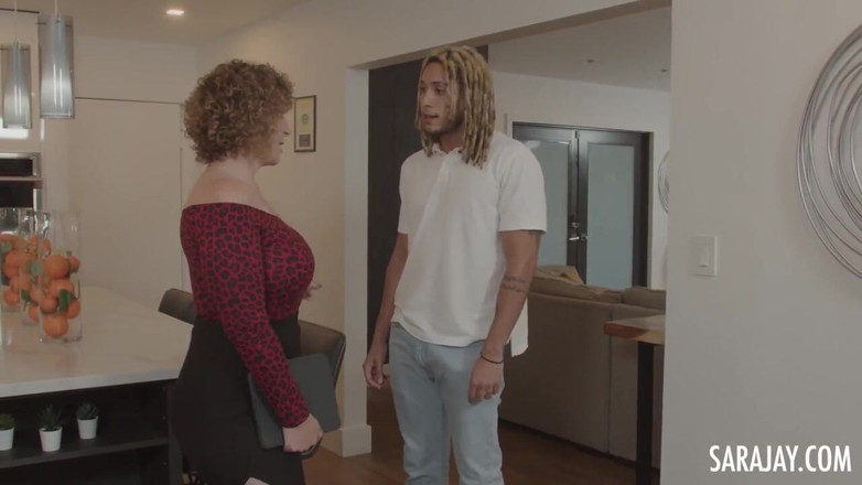 Sara Jay: Sara Jay, Derek Savage Scopata interrazziale nella figa!