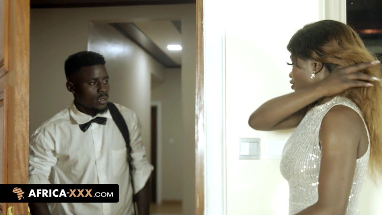 Africa-XXX: Seks panas dengan penari striptis semok
