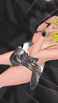 Azur lane st. Louis half nackter tanz nayeon-pop hentai Mmd 3D blonde haare farbe bearbeiten smixix
