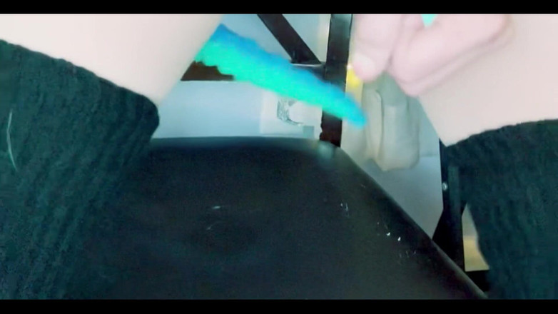 Suzy Wylde: Kantoor anale slet groothoek