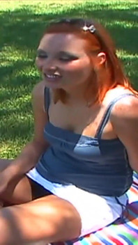 Sweet hairy redhead chick fucked from muscular BBC dude