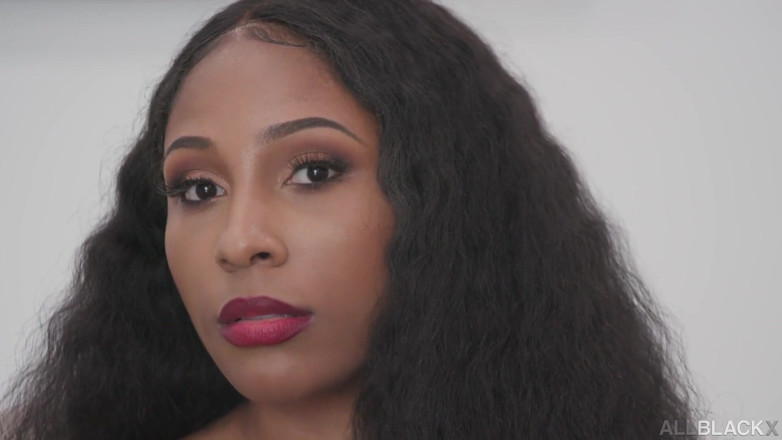 All Black X: AllBlackX - Beautiful ebony babe loves hard pounding