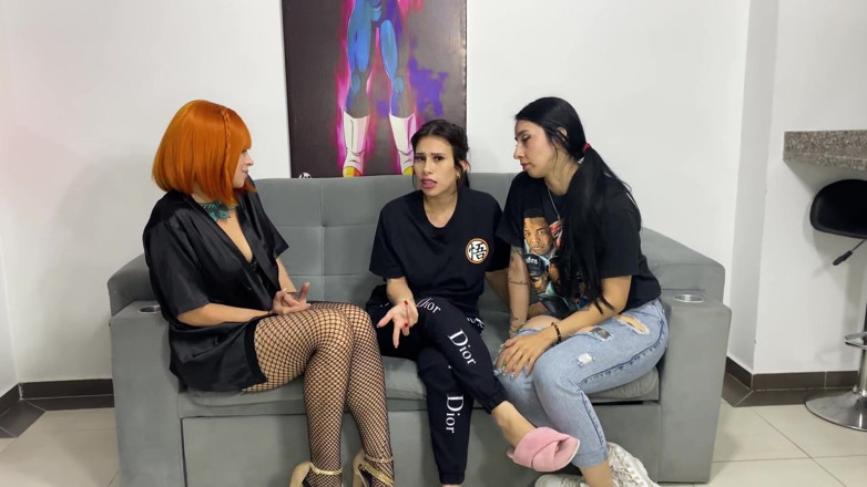 SoyMarce: Sweet Kimmy &amp;kattyblake rimming hard my big ass
