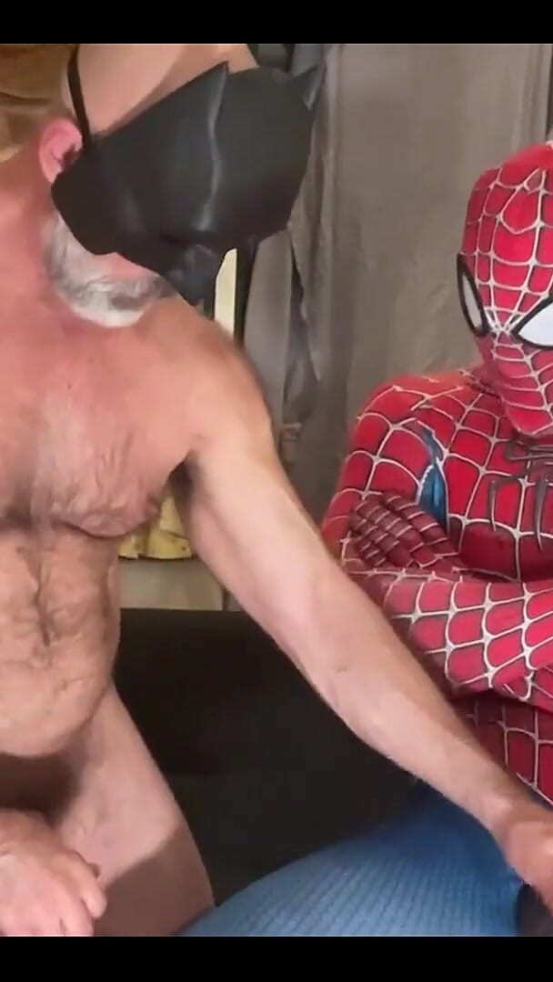 Batman and Spider-man (part 2) (Tantric Fitness)