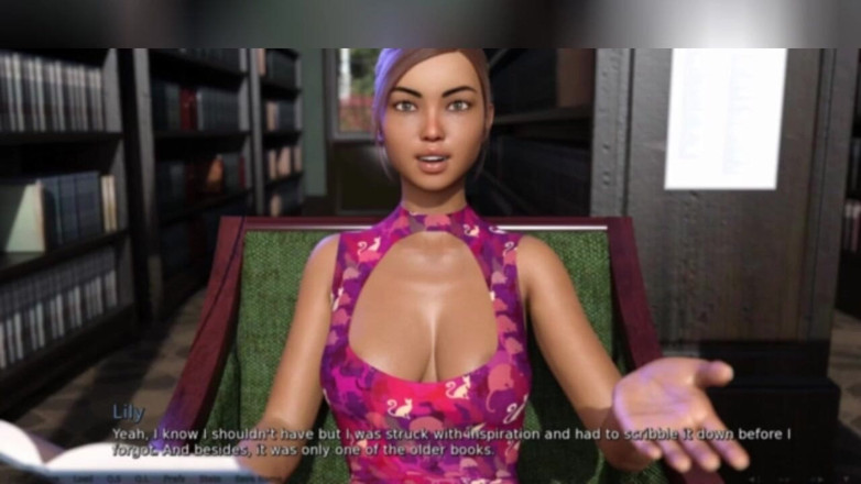 3DXXXTEEN2 Cartoon: Luscious Lily Lambasts Loathsome Librarian. 3D porn cartoon sex