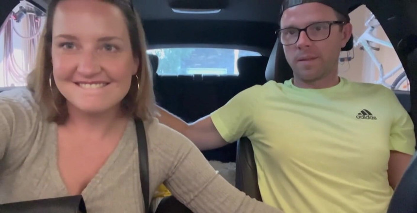 Avril Showers: Getting fucked really hard in the car, with a cream...