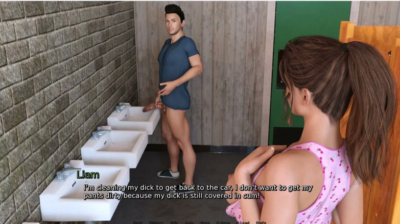 XXX Games Bunk: Laura lustvolles geheimnis - gameplay - rollenspiel - urlaub - stiefmutter hilft stiefsohn-freunden, sich...