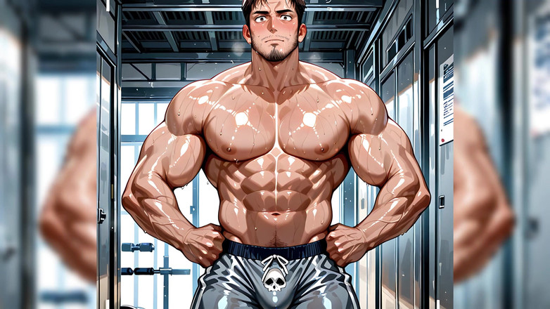 Erotic Man: 拥有巨大肌肉的Ai Men