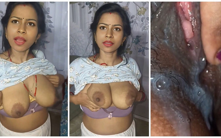 Hot Nisha bhabhi: Kocasının önünde yenge amcığının suyunu düşürüyor
