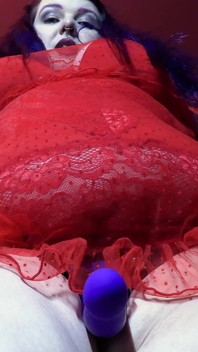 Longa cinta-vermelho na provocação