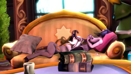 Wraith ward: Draenei iblis kızlar birbirlerini yiyor : warcraft parodisi