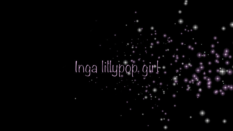 Inga lillypop girl: Extraño me folla con un consolador afuera