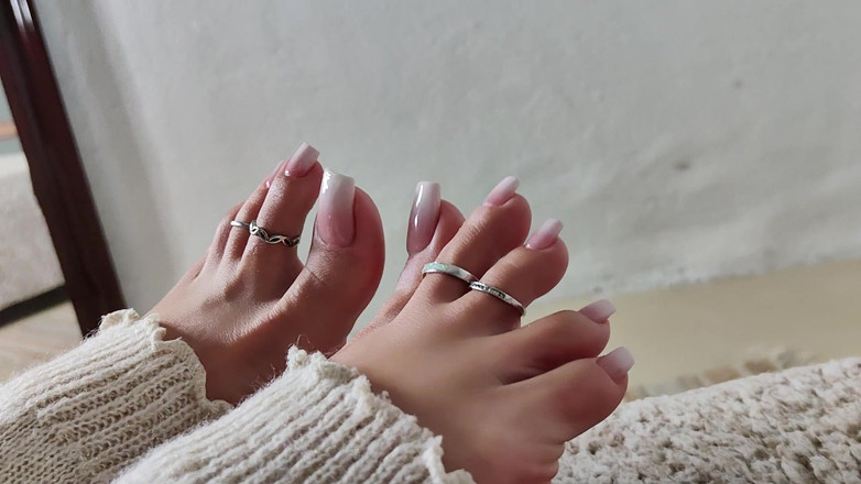 Goddess Lena: Permainan jari kaki tulen!