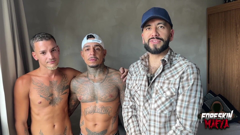 ForeSkinMafia By Boomer Banks: Tatuada Muscle Papi Folla Diminuta Twink Bareback Hardcore Anal Prepucio...