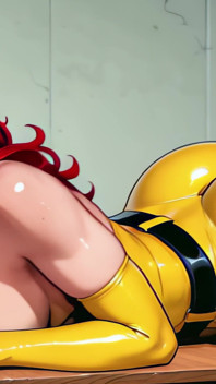Impreza Jogurtowa: 3D Comic Lateks Vigilante POV (4k, Bez Cenzury Ai Hentai)